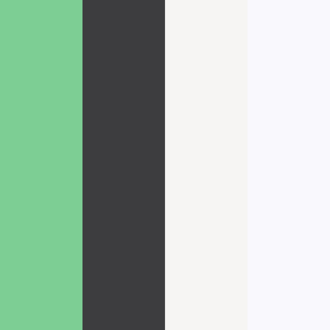 Download minty gray color palette PNG image (square)