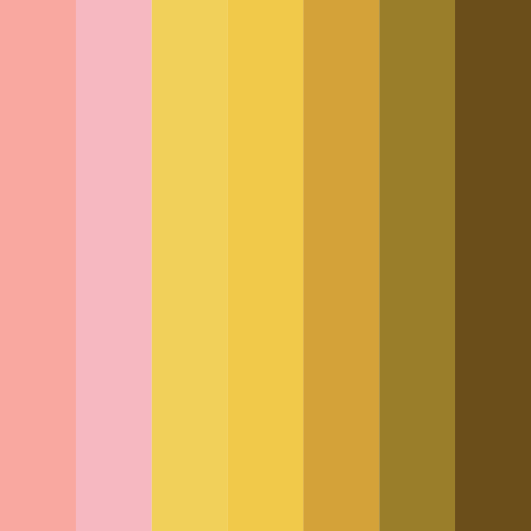 Download peach racing color palette PNG image (square)