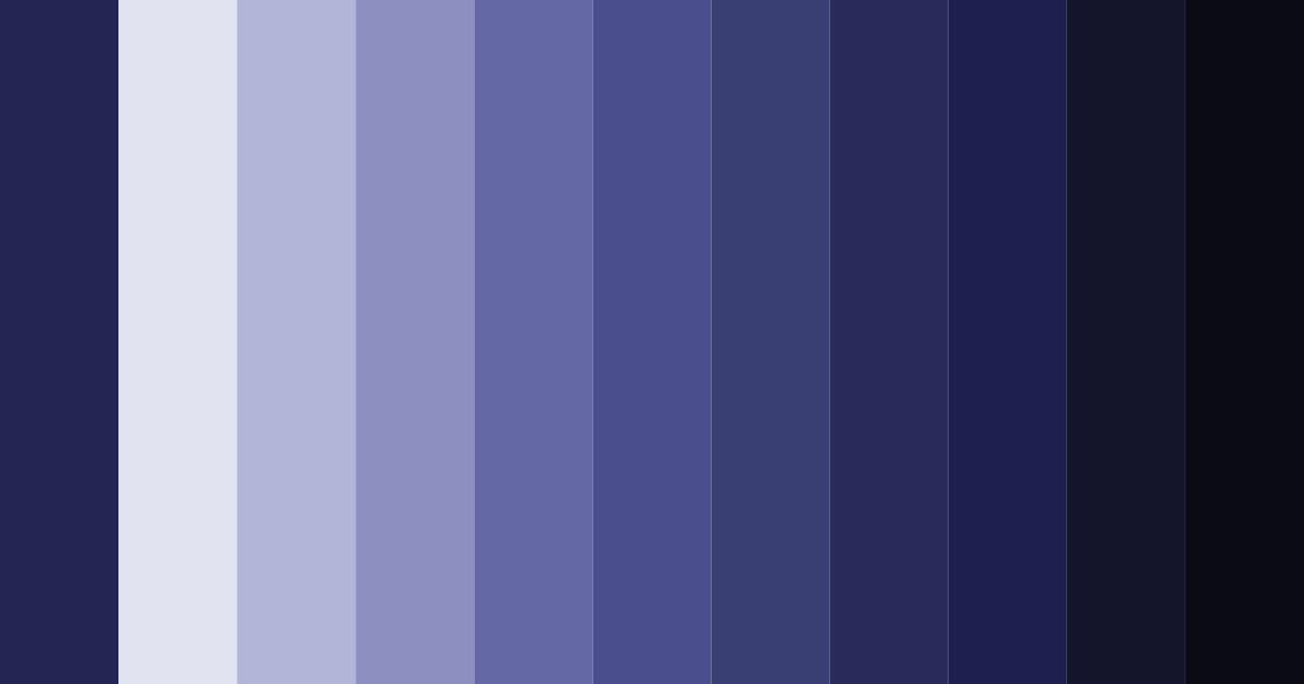 Download midnight reverie color palette PNG image (landscape)