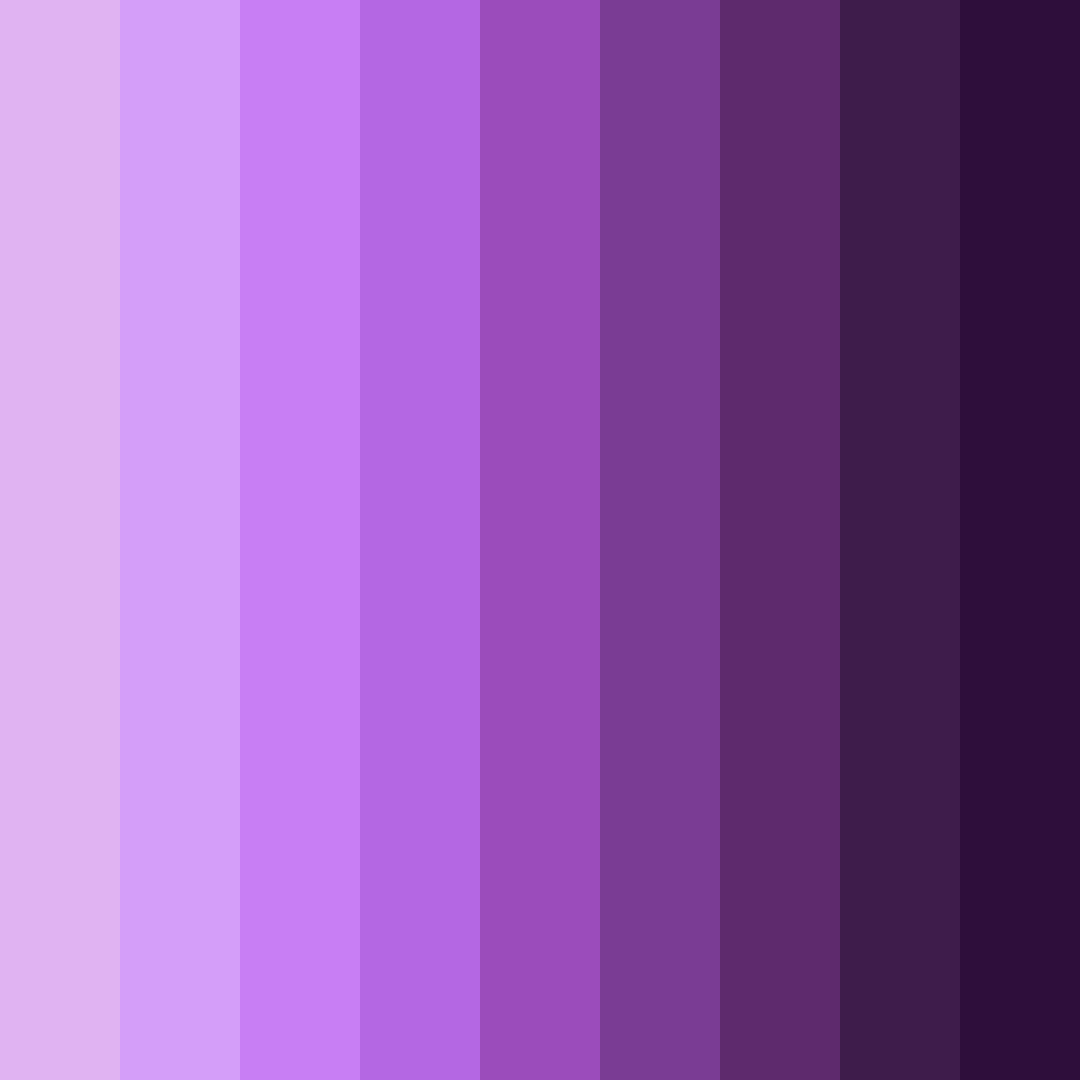 Download violet dreamscape color palette PNG image (square)