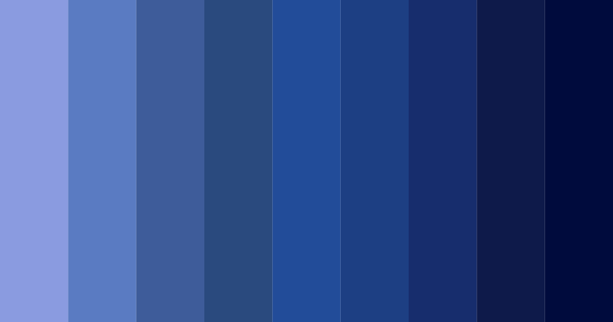 Download midnight blue horizon color palette PNG image (landscape)