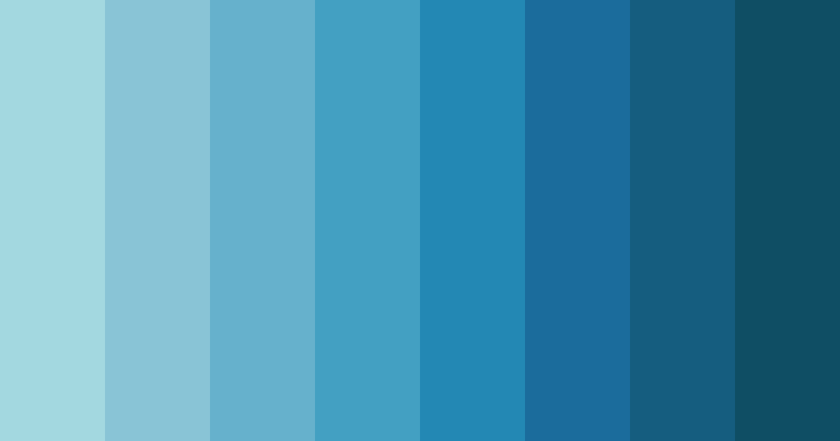 Download oceanic elegance color palette PNG image (landscape)