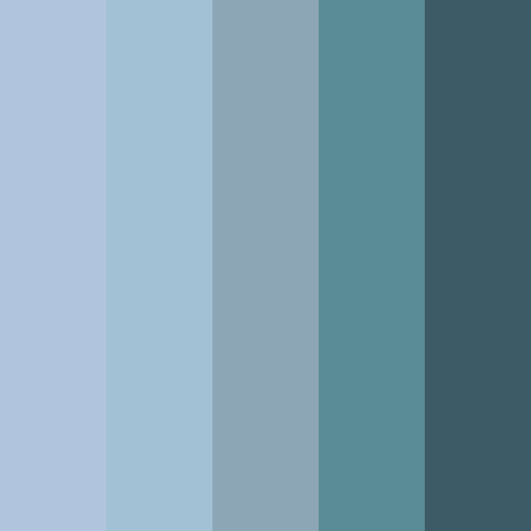 Download ocean mist symphony color palette PNG image (square)