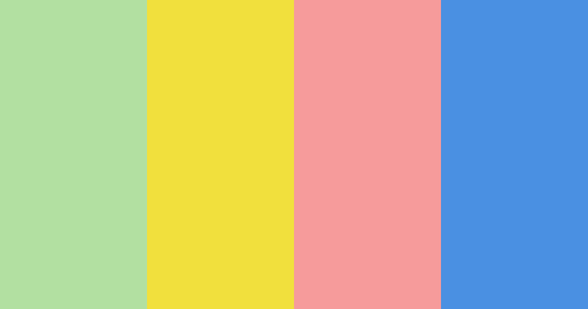 Download vibrant colors color palette PNG image (landscape)