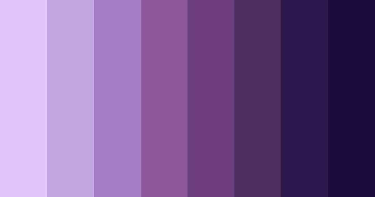 Download celestial dreams color palette PNG image (landscape)
