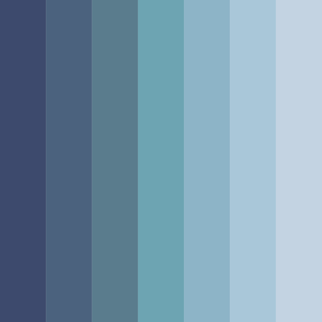 Download oceanic whisper color palette PNG image (square)