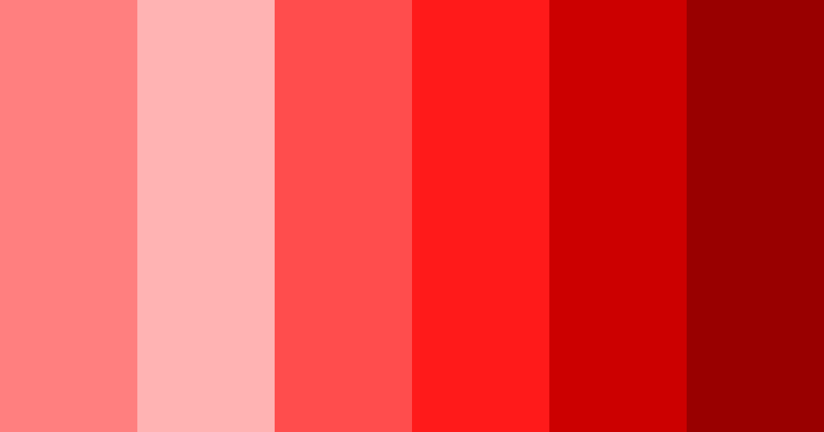 Download red passion color palette PNG image (landscape)