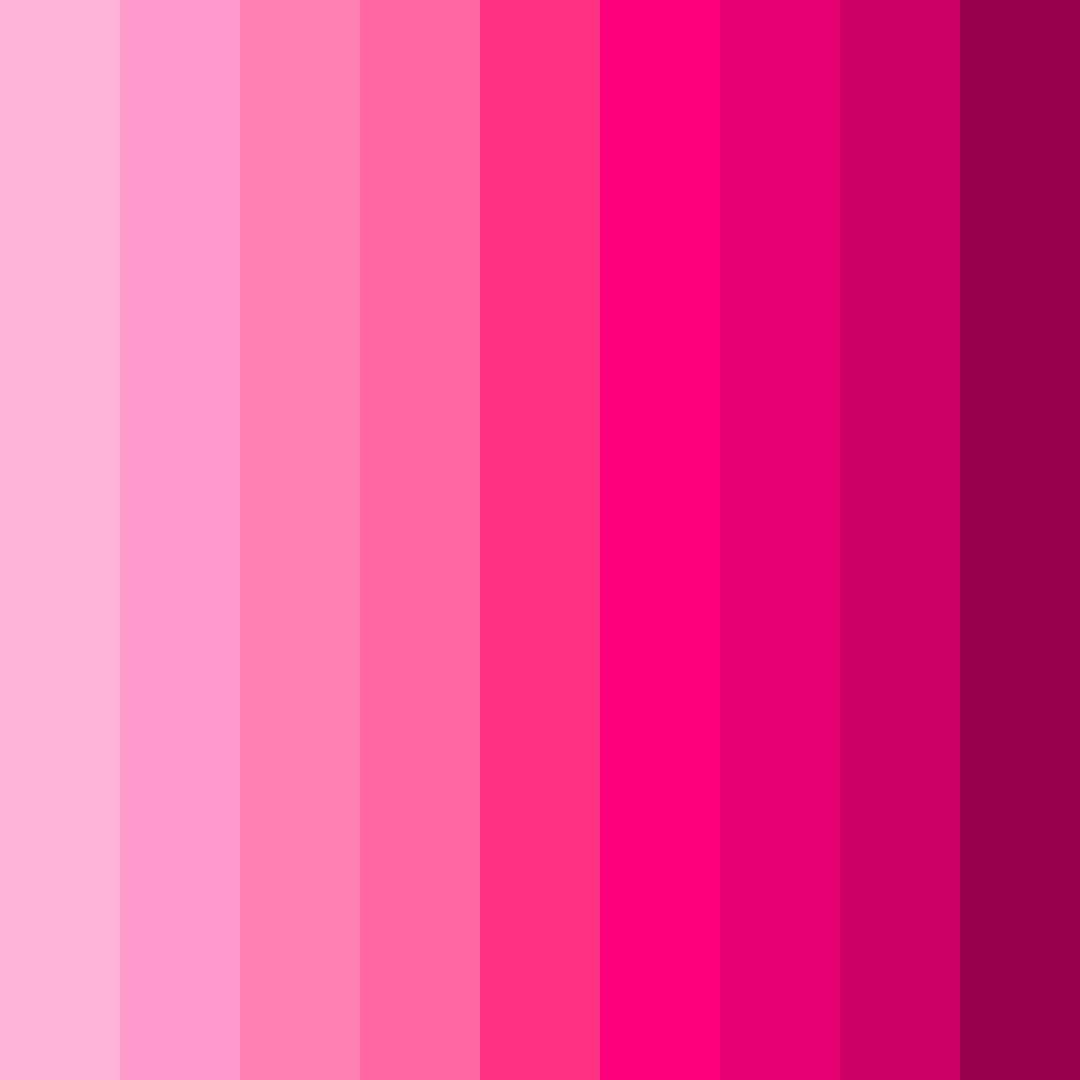 Download bright pink color palette PNG image (square)