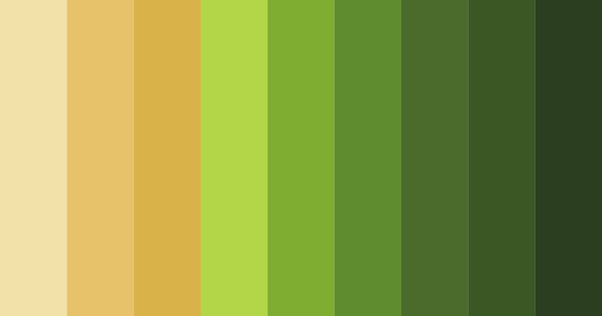 Download meadow dawn color palette PNG image (landscape)