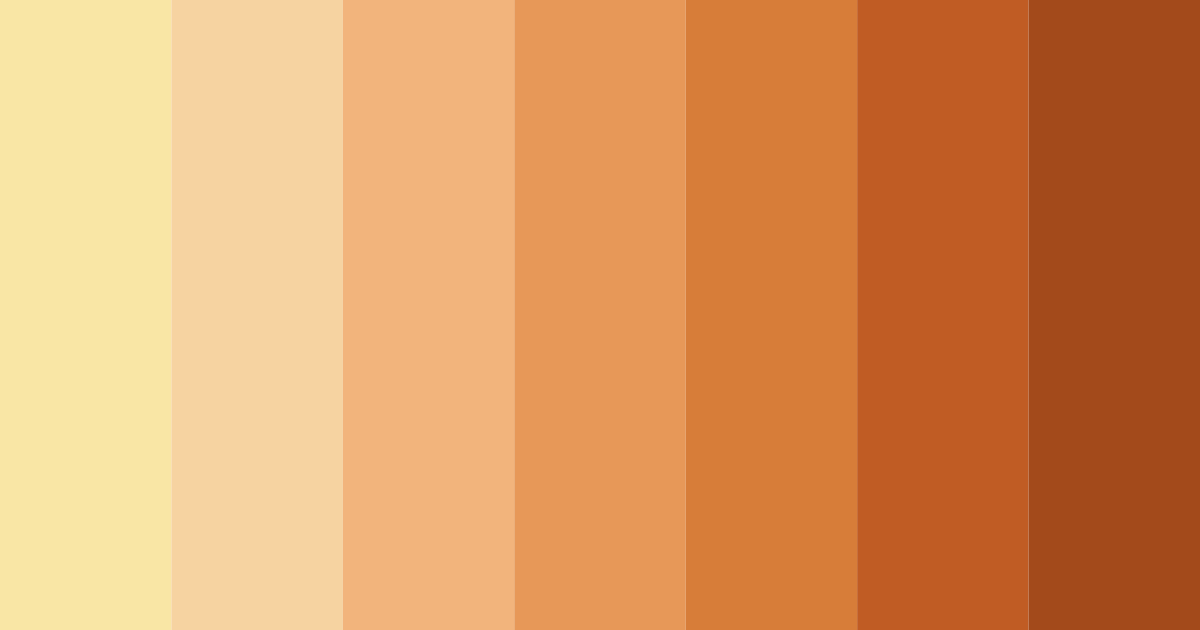 Download autumn ember glow color palette PNG image (landscape)