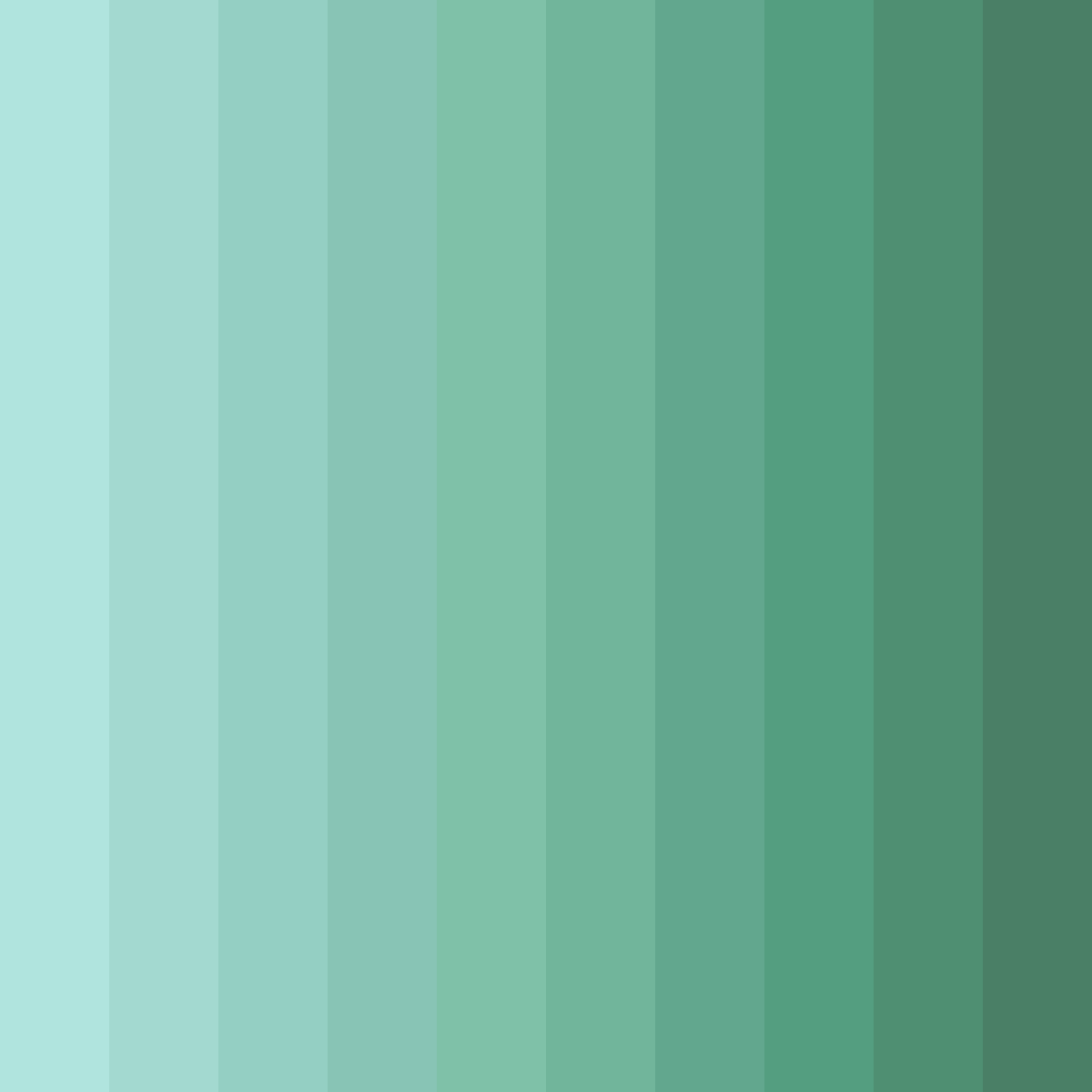 Download teal oasis color palette PNG image (square)