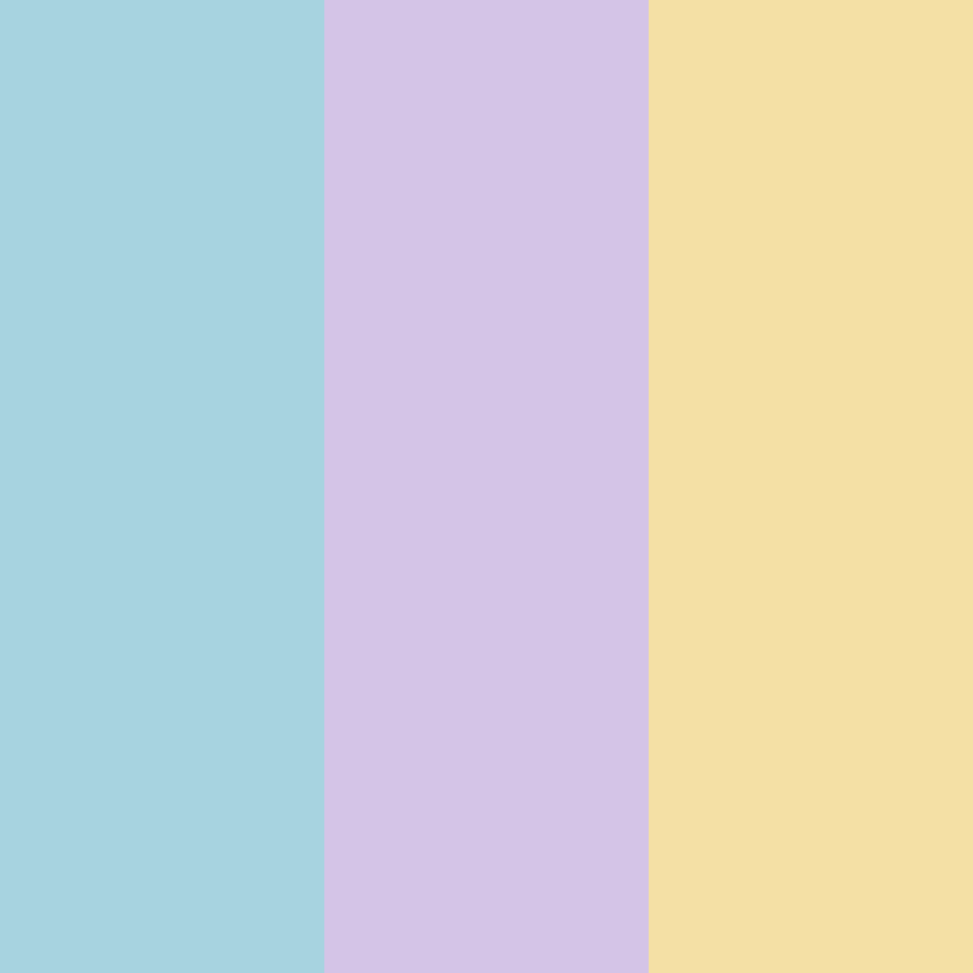 Download whimsical sunrise color palette PNG image (square)