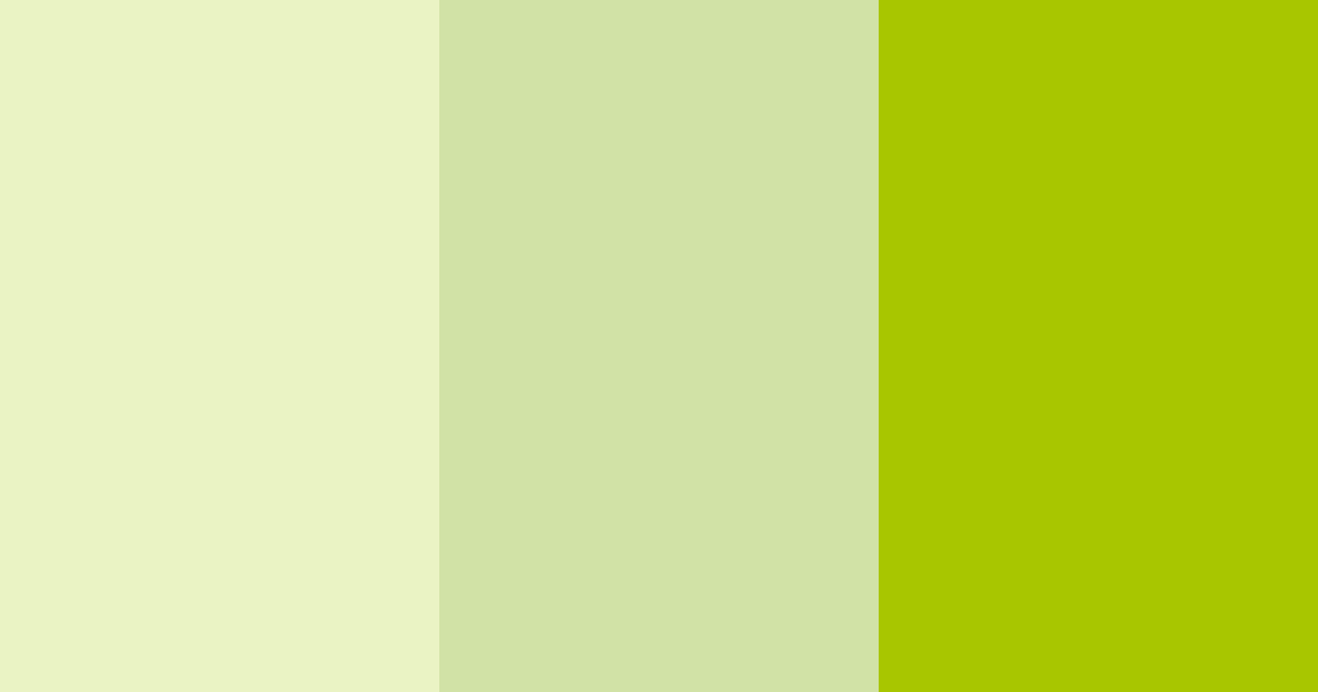 Download light lime yellow color palette PNG image (landscape)