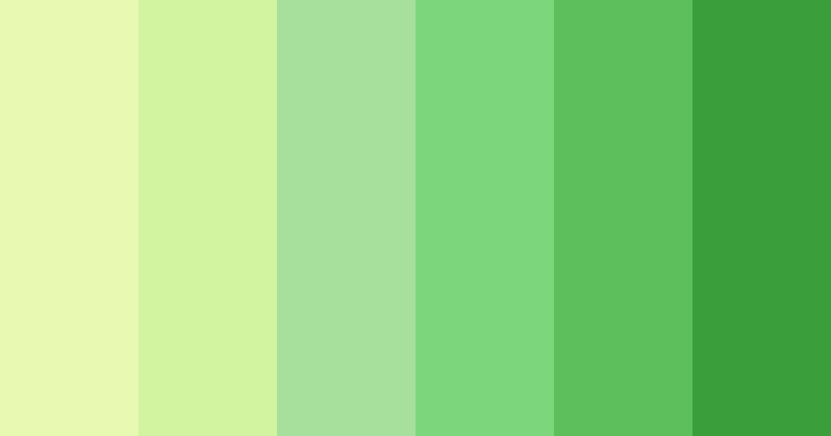 Download lime pop color palette PNG image (landscape)
