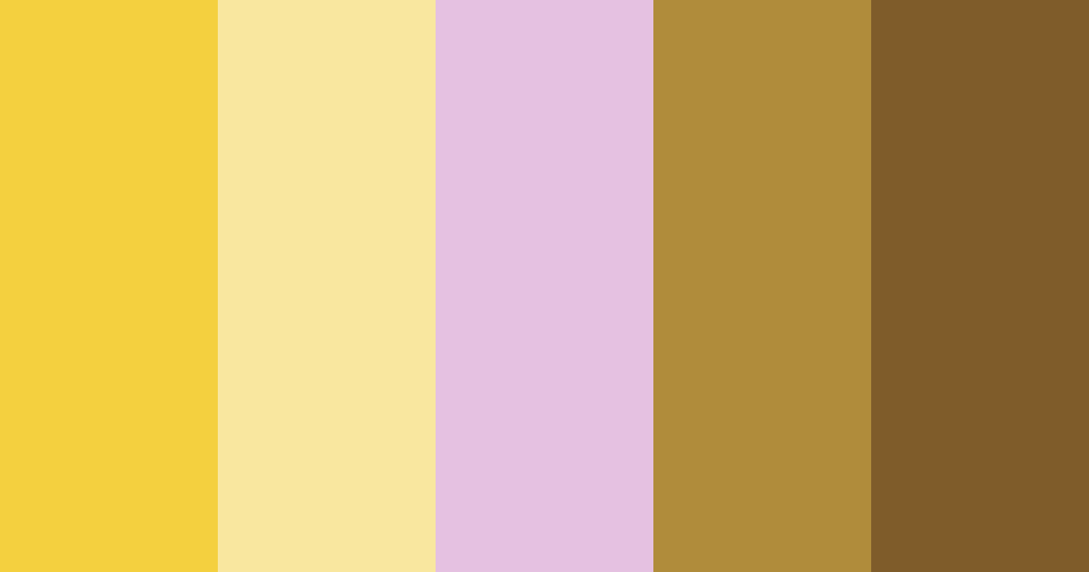 Download gold metallic color palette PNG image (landscape)