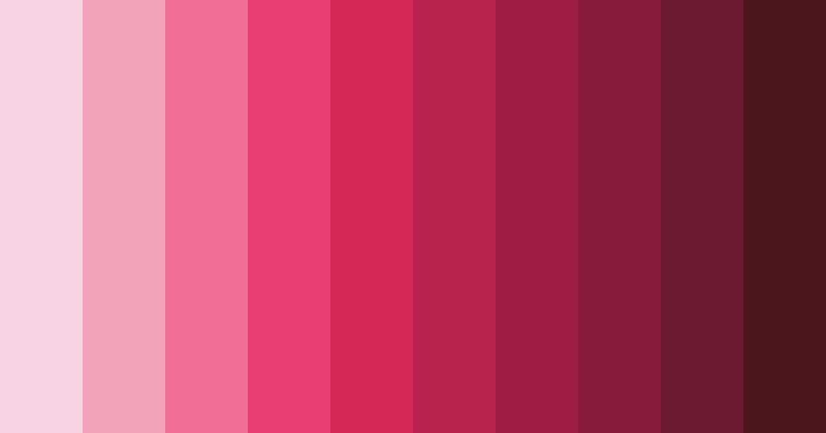 Download pink pookie color palette PNG image (landscape)