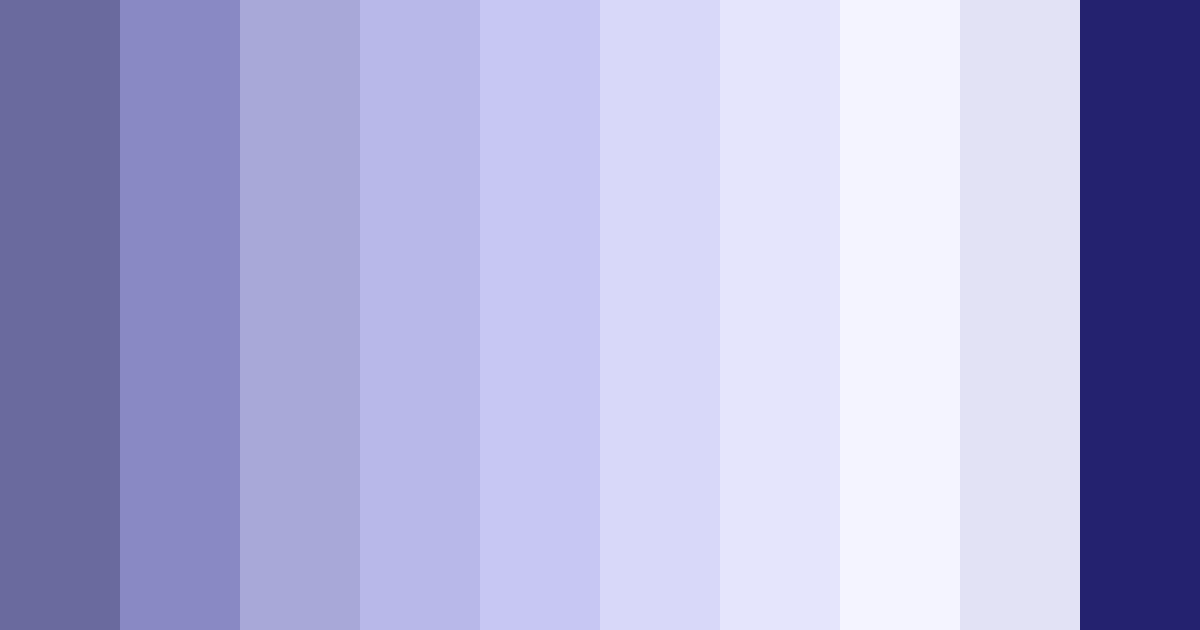 Download midnight serenade color palette PNG image (landscape)