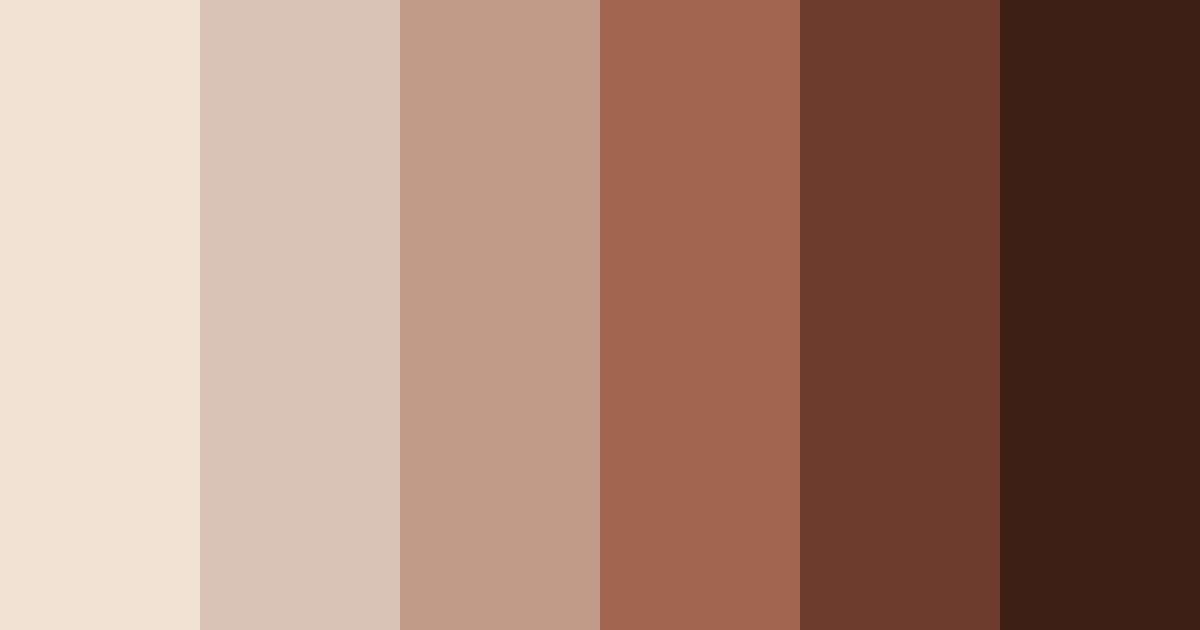 Download brown saddle color palette PNG image (landscape)