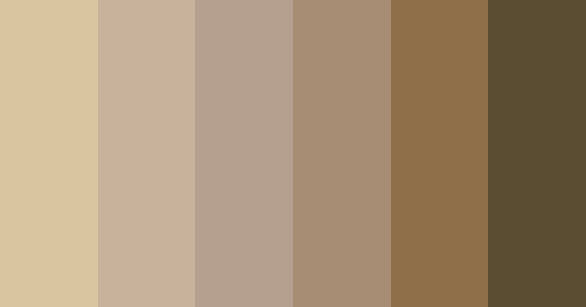 Download earthy serenity color palette PNG image (landscape)