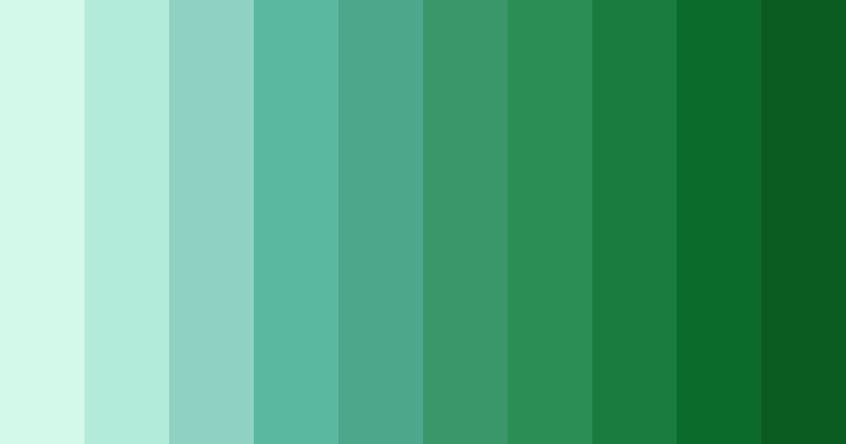 Download verdant whispers color palette PNG image (landscape)