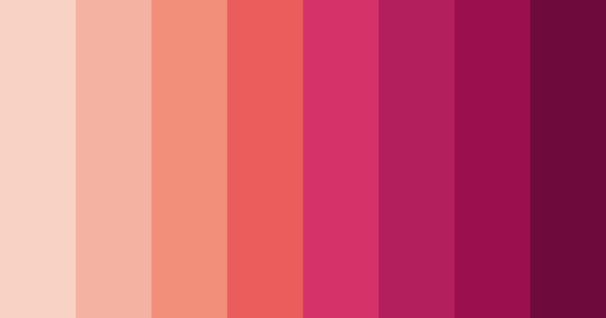 Download crimson romance color palette PNG image (landscape)