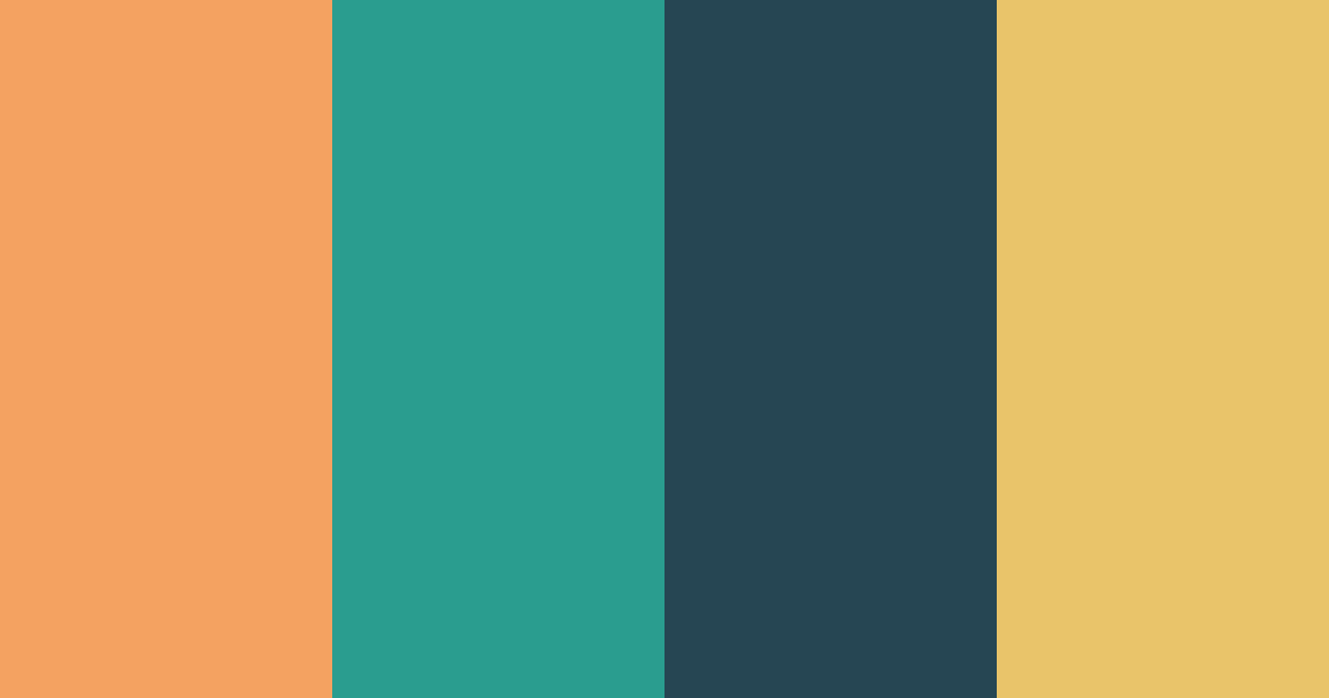 Download coastal sunrise color palette PNG image (landscape)
