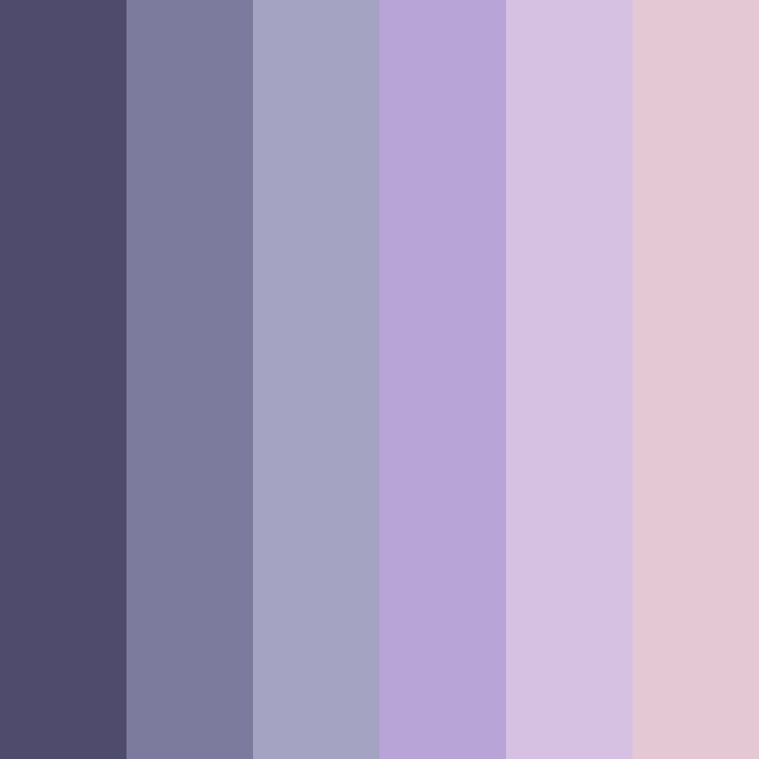 Download whispers of twilight color palette PNG image (square)
