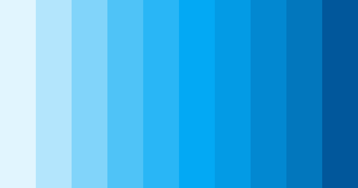 Download blue graphics color palette PNG image (landscape)