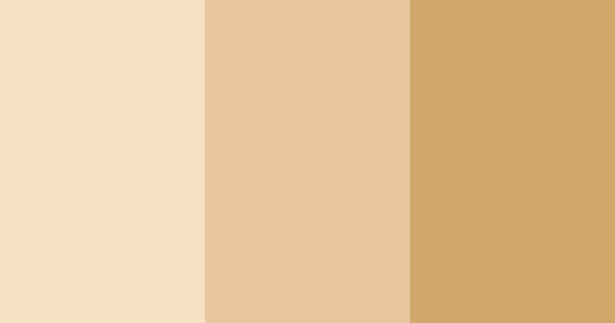 Download beige tones color palette PNG image (landscape)