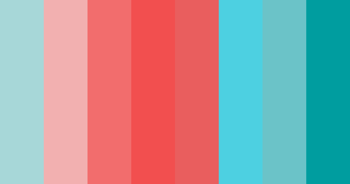 Download coral breeze color palette PNG image (landscape)