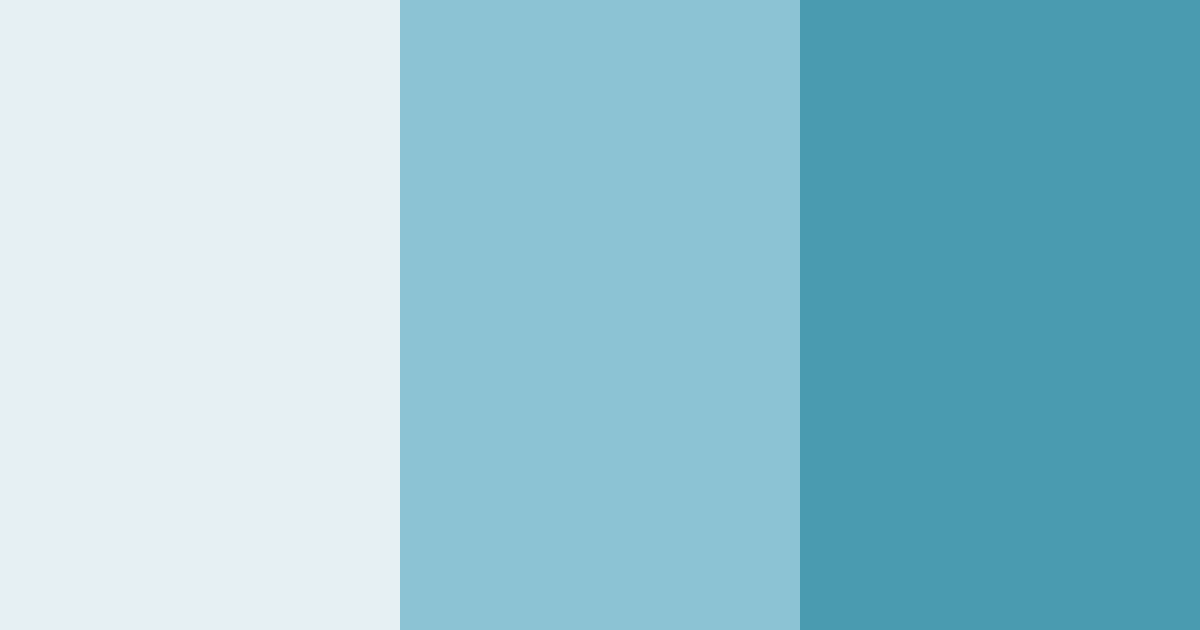 Download blue serenity color palette PNG image (landscape)