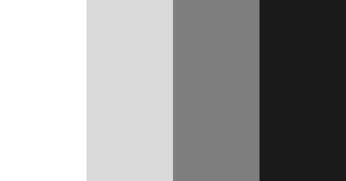 Download monochrome muse color palette PNG image (landscape)