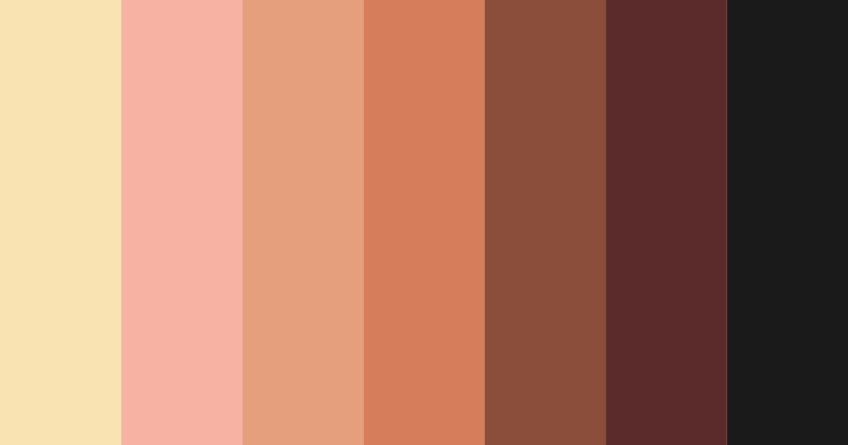 Download brown halloween magic color palette PNG image (landscape)