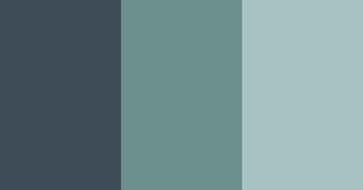Download dark teal color palette PNG image (landscape)