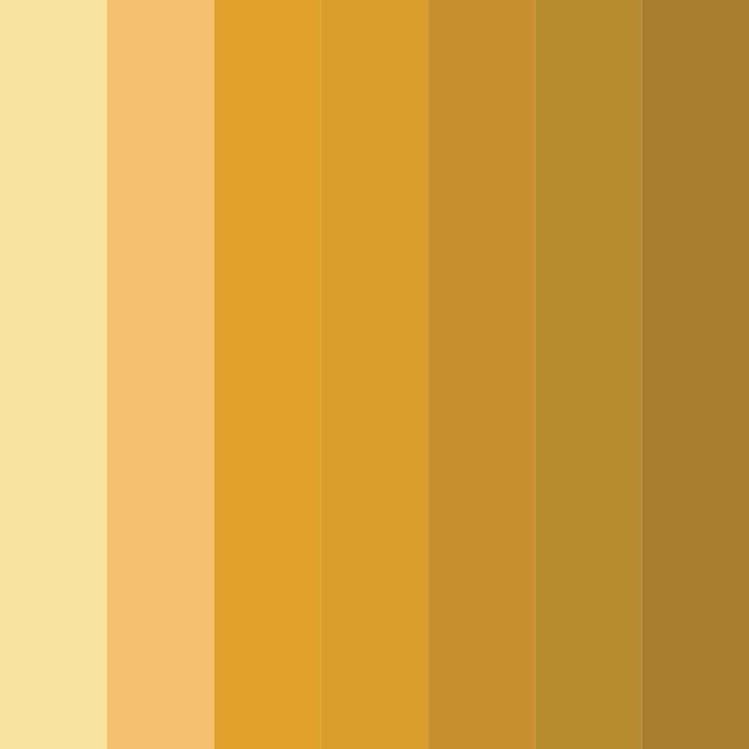 Download sunlit serenade color palette PNG image (square)