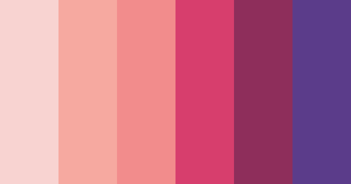 Download sunset serenade color palette PNG image (landscape)