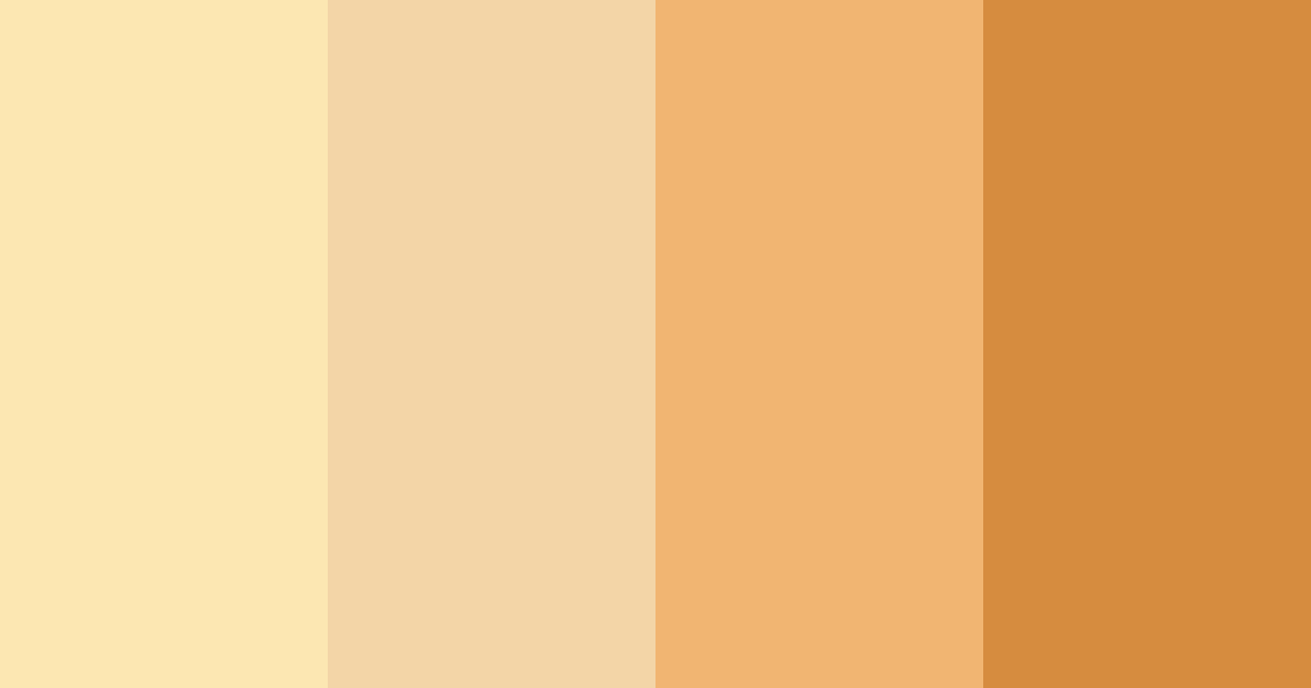 Download sun-kissed harvest color palette PNG image (landscape)