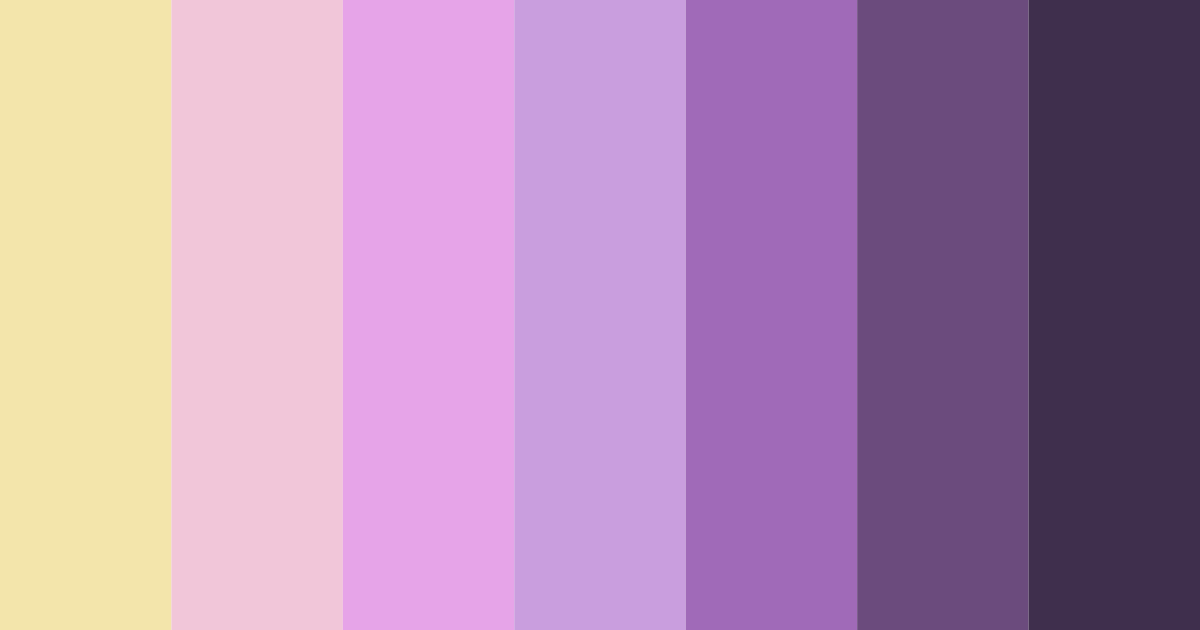 Download purple fantasy color palette PNG image (landscape)