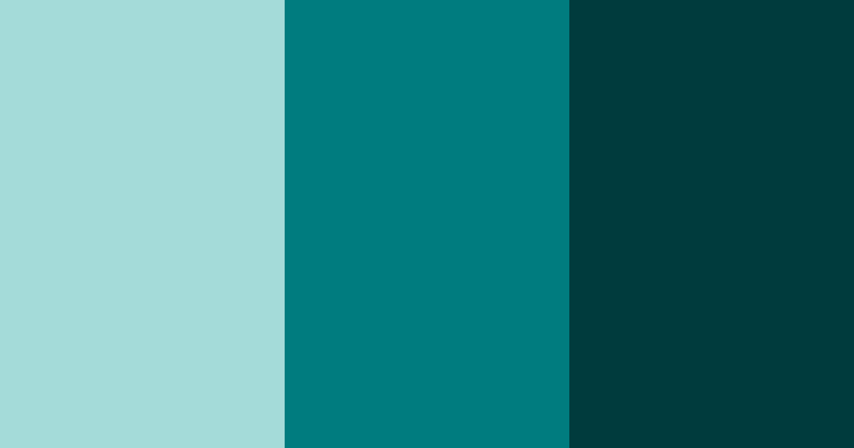 Download teal night market color palette PNG image (landscape)