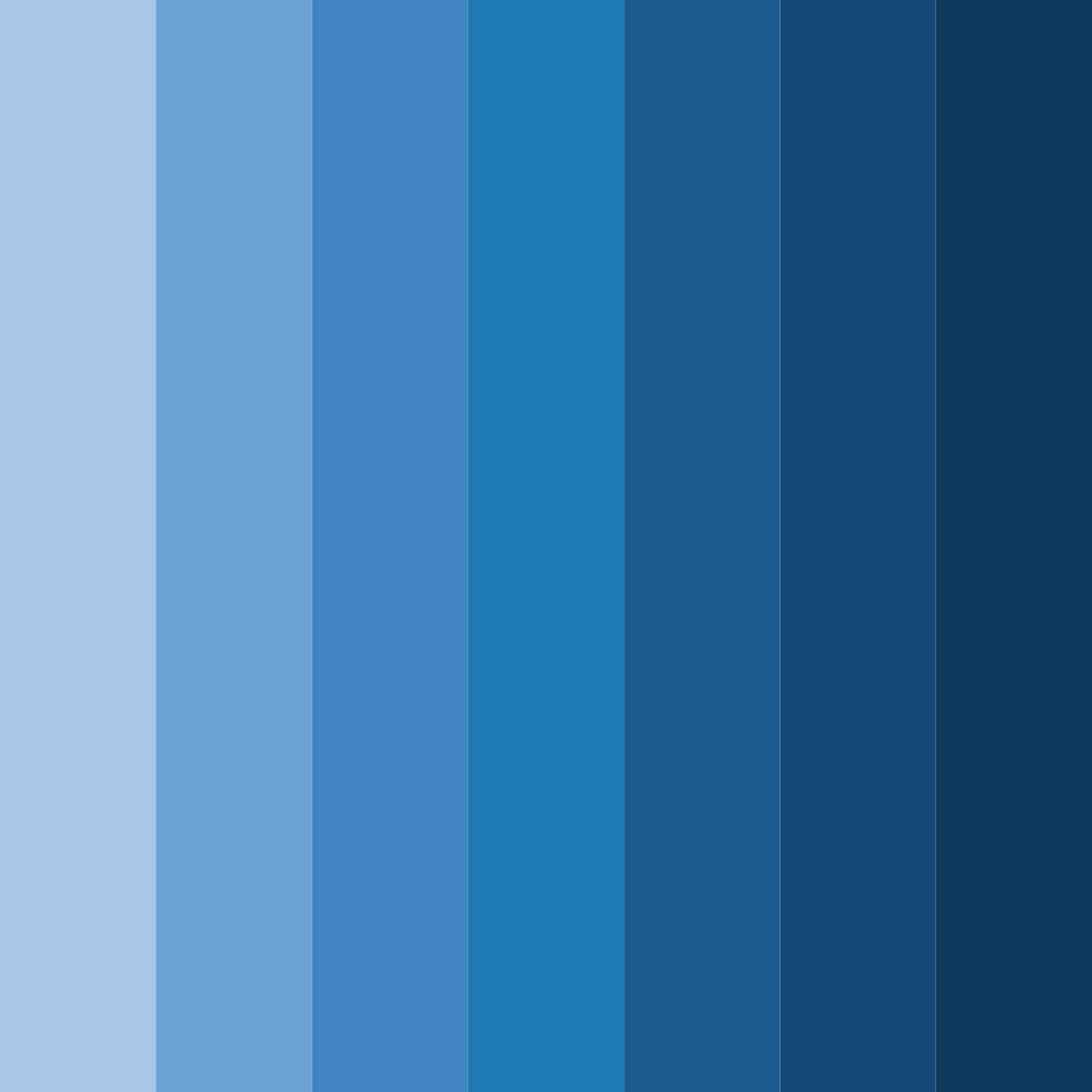 Download oceanic symphony color palette PNG image (square)