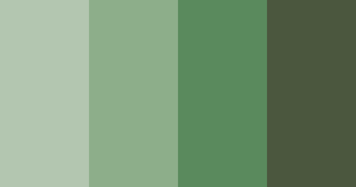 Download forest whisper color palette PNG image (landscape)