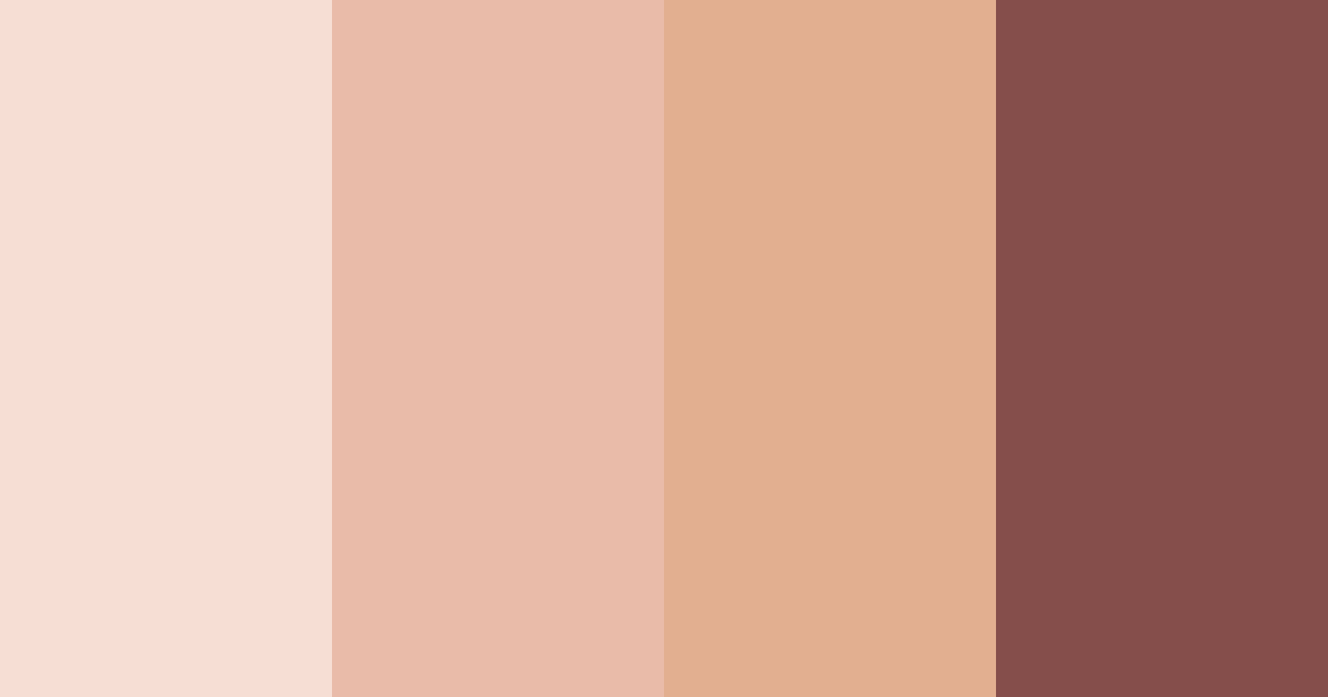 Download desert rose color palette PNG image (landscape)