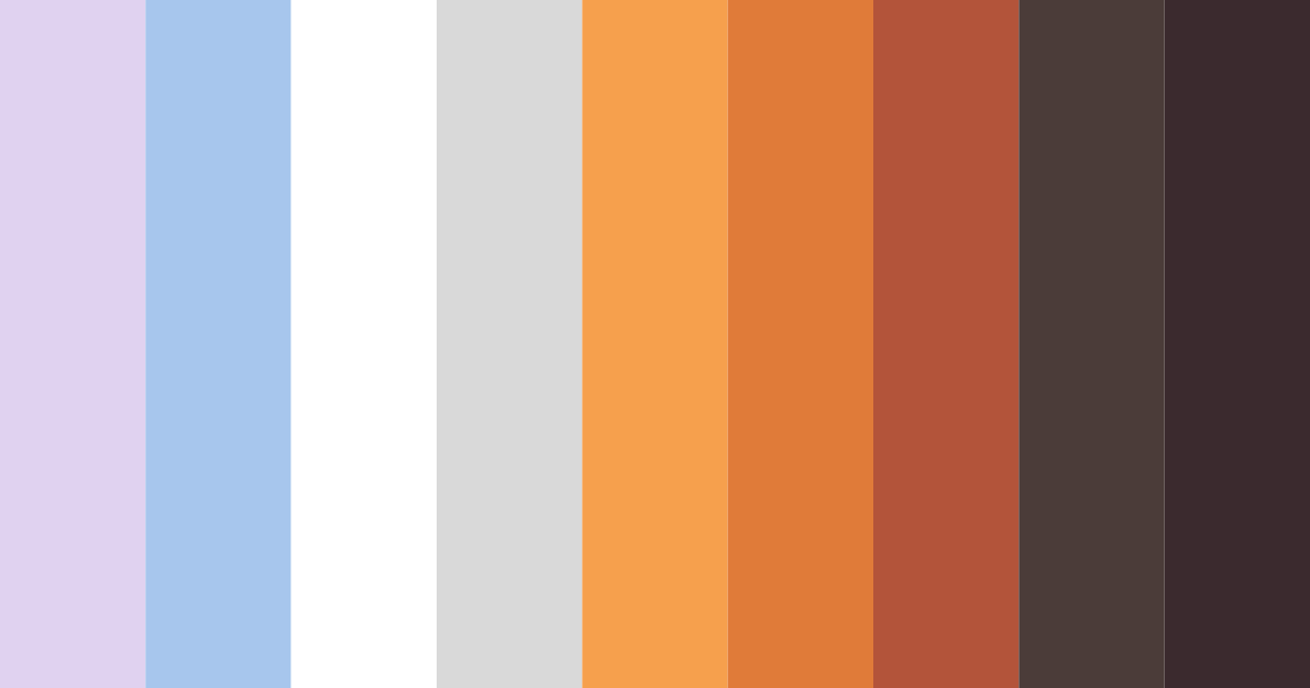 Download twilight serenade color palette PNG image (landscape)