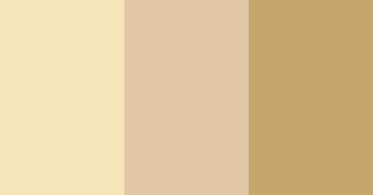 Download light white gold color palette PNG image (landscape)