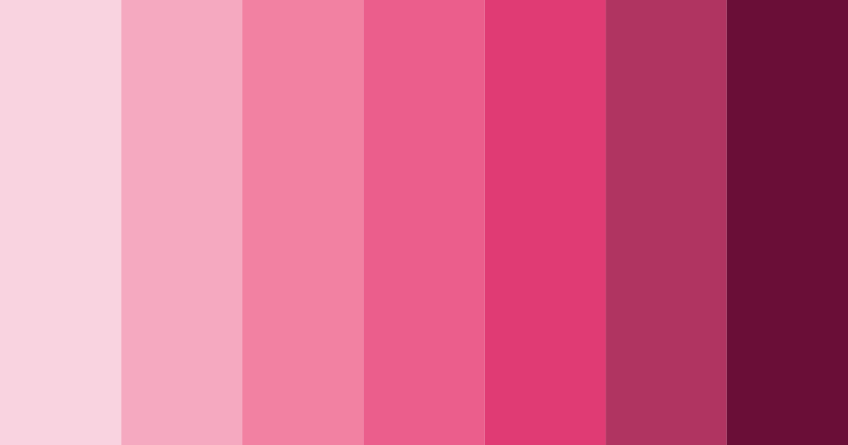 Download pink innocence color palette PNG image (landscape)