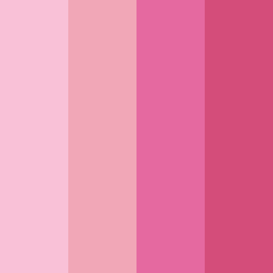 Download blossom whimsy color palette PNG image (square)