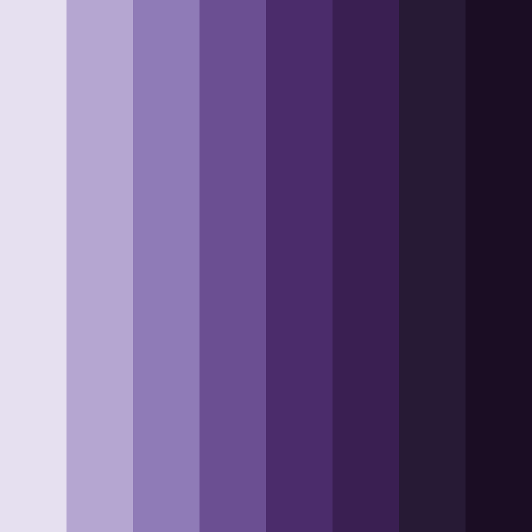 Download midnight velvet dream color palette PNG image (square)