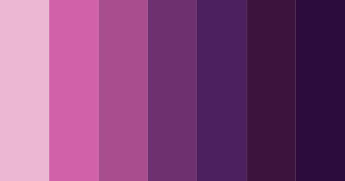 Download red purple shades color palette PNG image (landscape)