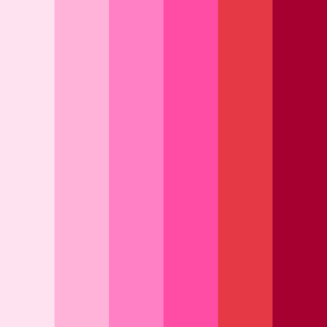 Download cotton candy dreamscape color palette PNG image (square)