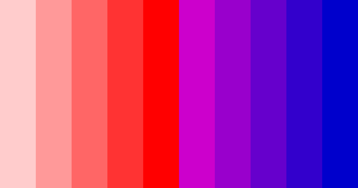 Download vibrant spectrum color palette PNG image (landscape)